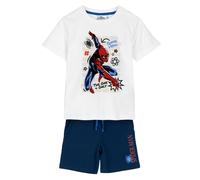 Set Of Two Pieces French Terry Spiderman White - 3 Years | Male Cerdà