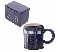 SET OF TWO POLICE BOX MUGS GREAT GIFT FOR DR WHO FANS