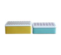 Set of Two Rectangular Storage Tins | Paice