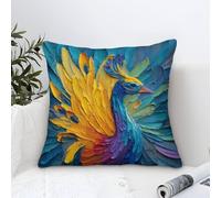 Set of Velvet Cushions Covers for Sofa Couch Garden Lounge Home Office Farmhouse 40x40cm