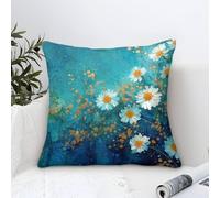 Set of Velvet Cushions Covers for Sofa Couch Garden Lounge Home Office Farmhouse 50x50cm