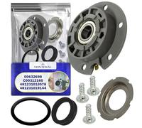 Set of Washing Machine Drum Bearings with Original Code 632698 00632698 for Bosch 483064 for Gorenje C00312160 for Indesit 481231018578 481231019144 for Whirlpool - Warranty 10 Years - MONTERAL