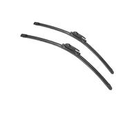 Set of Wiper Blade Blades For Alfa For Romeo For MiTo 2021 2020 2008 Front Windshield Wiper Multifunctional Double Rubber Strip Wiper Wholesale(Style 2PCS)