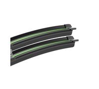 Set of Wiper Blade Blades For Compass MK MP 2006-2023 Front Windshield Wiper Blades 2pcs Windscreen Window Accessories(Black-Green,MK49 (2006-2016))