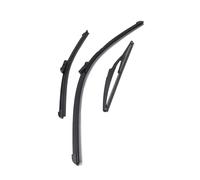 Set of Wiper Blade Blades For Fiat 500 500C 500L 2009-2023 Front Rear Wiper Blades Set Windshield Window Brushes Car Parts 3Pcs