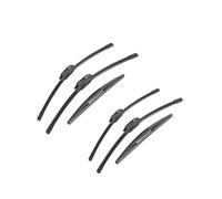 Set of Wiper Blade Blades For Odyssey 2009-2017 3PCS Car Wiper Front Rear Windshield Four Seasons Durable Accessories(6PCS)