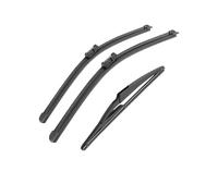 Set of Wiper Blade Blades For Peugeot 2013 2014 2015 2016 2017 2018 3PCS Car Wiper Front Rear Wiper Blades Brushes Auto Accessories(3 PCS)