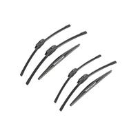 Set of Wiper Blade Blades For Pilot MK3 2016 2017 2018 2019 3PCS Car Wiper Front Rear Windshield Four Seasons Durable Accessories(6PCS)
