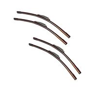 Set of Wiper Blades For A1 8P For A3 S3 8V D2 D3 Car Double Rubber Windshield Wipers(4PCS)