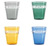 Set of Zafferano A Pallini Glasses Set of 4 Italian 300ml