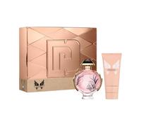 Set Paco Rabanne: Olympea Blossom Eau De Parfum For Women 80 ml + Olympea Blossom Hydrating Body Lotion 100 ml