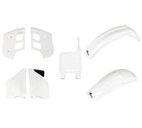 Set Plastics Motorcycle Fairings Compatible with KTM GS MX 125 1991-1992, White, UFO Plast
