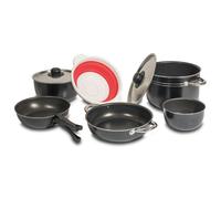 Set Popote Black D22 9 Pieces 5 People