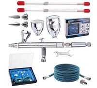 SET Professional Airbrush Double Action Nozzles 0.3 + 0.5 + 0.8mm