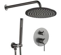 Set Rea Lungo Grip Tytan Concealed Shower + Box, Brass