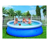 Set Round Inflatable Family Swimming Paddling Pool Garden Outdoor