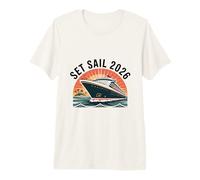 Set Sail 2026 Family Vacation Cruise 2026 Trip Premium T-Shirt