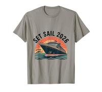 Set Sail 2026 Family Vacation Cruise 2026 Trip T-Shirt