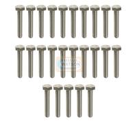 Set Screws Bolt Hex Head M16 BZP High Tensile Grade 8.8 Zinc Plate Full Thread