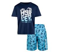 Set T-shirt UPF and shorts boy (4 to 7 years) - Shark Paradise