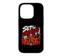 Set The World On the Fire Jesus Is King Gospel Revival Case for iPhone 14 Pro