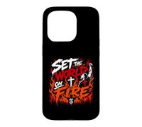 Set The World On the Fire Jesus Is King Gospel Revival Case for iPhone 15 Pro