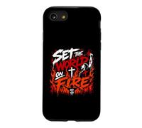 Set The World On the Fire Jesus Is King Gospel Revival Case for iPhone SE (2020) / 7/8