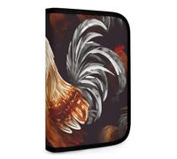 Set Tool Pouches, Shine Rooster Printed Big Capacity Storage Pouch, Art Supply Storage Box, Durable Tool Zipper Pouches
