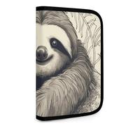 Set Tool Pouches, Sloth My Spirit Animal Printed Big Capacity Storage Pouch, Art Supply Storage Box, Durable Tool Zipper Pouches