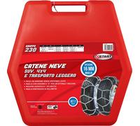 Set two pieces snow chains 16MM group 230 for SUV 4x4 and light transport STA