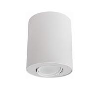 SET WHITE CEILING LIGHT MOVABLE SPOT TUBE NT 1X GU10/ 10W 8895