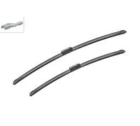 Set Wiper Blade BOSCH Fits FIAT CITROEN PEUGEOT Ducato Box Bus Boxer 3397007225