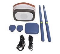 Set with 3D Motion Sensors - Portable Electronic Kit for Rhythm Training Silent Practice & Kids’ Music Learning ()