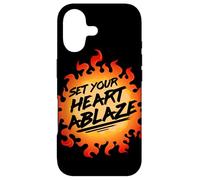 Set Your Heart Ablaze Case for iPhone 17