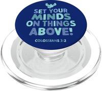 Set Your Mind On Things Above Colossians 3 2 PopSockets PopGrip for MagSafe
