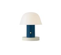 Setago JH27 Table Lamp White/ Blue