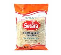 SETARA GOLDEN BASMATI SELA RICE- THE PREMIUM QUALITY SELA RICE IN THE WORLD 2KG