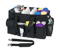 Setauoo Bag for Cleaning Supplies,Housekeeping Work Tools Organizer - Large Cleaning Bag with Handle & Shoulder for Car Men Women Kitchen House Camping Beach Dorm Bathroom