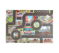 Setauoo Car Mats For Kids, Car Mat For Children, Non Slip Car Road Rug, Car Rug For Kid ToyCars, City Playmat-Car Map Rug, For Floor And Learn, 83x57cm