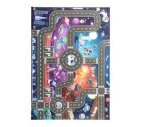 Setauoo Car Mats For Kids, Car Mat For Children, Non Slip Car Road Rug, Car Rug For Kid ToyCars, City Playmat-Car Map Rug, For Floor And Learn, 83x57cm