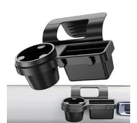 Setauoo Car Seat Side Organizer | Car Storage Box Door Organizer - Small Phone Mount Container with Hooks, Organization and Storage for Cable Management Water Bottle Keys