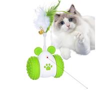 Setauoo Electric Cat Toy,Rechargeable Funny Smart Cat Game - Energy Consuming Game, Fun Kitten Exercise Toys for Pets Training at Home