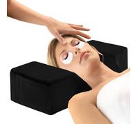 Setauoo Eyelash Pillow - Eyelash Bed Pillow for Head | Beauty Salon Lash Grafting Cervical Cushion with Pockets, Back and Neck Support Supplies