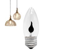 Setauoo Flame Light Bulbs - Fire Bulbs for Christmas Party,Long-Lasting Lighting Accessories for Halloween Christmas Holiday Relaxation Seekers Interior Designers Dinner