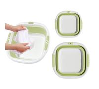 Setauoo Foldable Dish Basin - Washtub for Dishing - Space-Saving Foot Soaking Washtub, Portable Clothes Washing Tub for Laundry Camping Hiking Bathroom