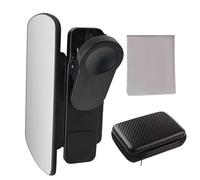 Setauoo Smartphone Camera Mirror Reflection Clip Kit,HD Glass Mirrors for Phone | HD Tool for Photography Enthusiasts Women Photographer Camping Outdoor