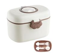 Setauoo Travel Formula Dispenser,Formula Holder and Snack Storage - Portable Food Snacks Box for Daycare Kitchen Nursery Home Travel Daily Use Candy Fruits