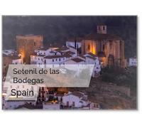 Setenil De Las Bodegas, Andalusien, Spanien, Burg, Castillo De Setenil De Las Bodegas < English> Setenil De Las Bodegas, Andalusia, Spain, Castle, Fridge Magnet