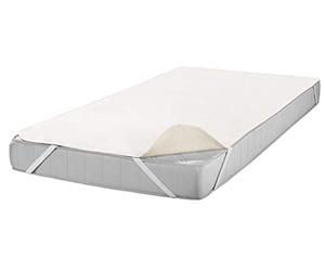 Setex kalmuck mattress protector, corner rubber, 100% cotton, classic, raw white, 2107, Cotton, natural, 100 x 200 cm