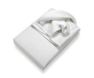 SETEX Waterproof Molleton Mattress Protector, 2 Layers, 140 x 220 cm, 100% Cotton Mattress Protector, Corner Elastics, White